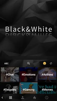 black_white android App screenshot 0