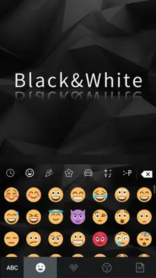 black_white android App screenshot 1